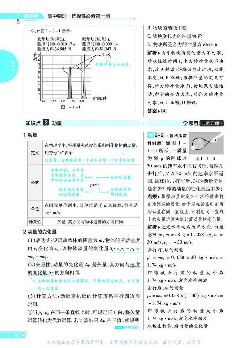 教材帮高中物理选择性必修第一册（配YJ版）_高中三年全科资料_高中_高中电子教材_高中《教材帮》2025版高中《教材帮》（全科高清）_教材帮高中物理