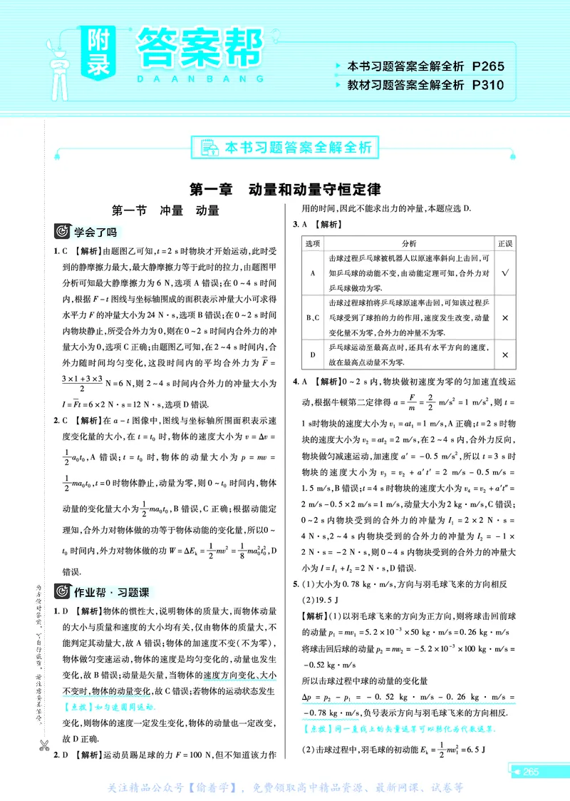 教材帮高中物理选择性必修第一册（配YJ版）_高中三年全科资料_高中_高中电子教材_高中《教材帮》2025版高中《教材帮》（全科高清）_教材帮高中物理