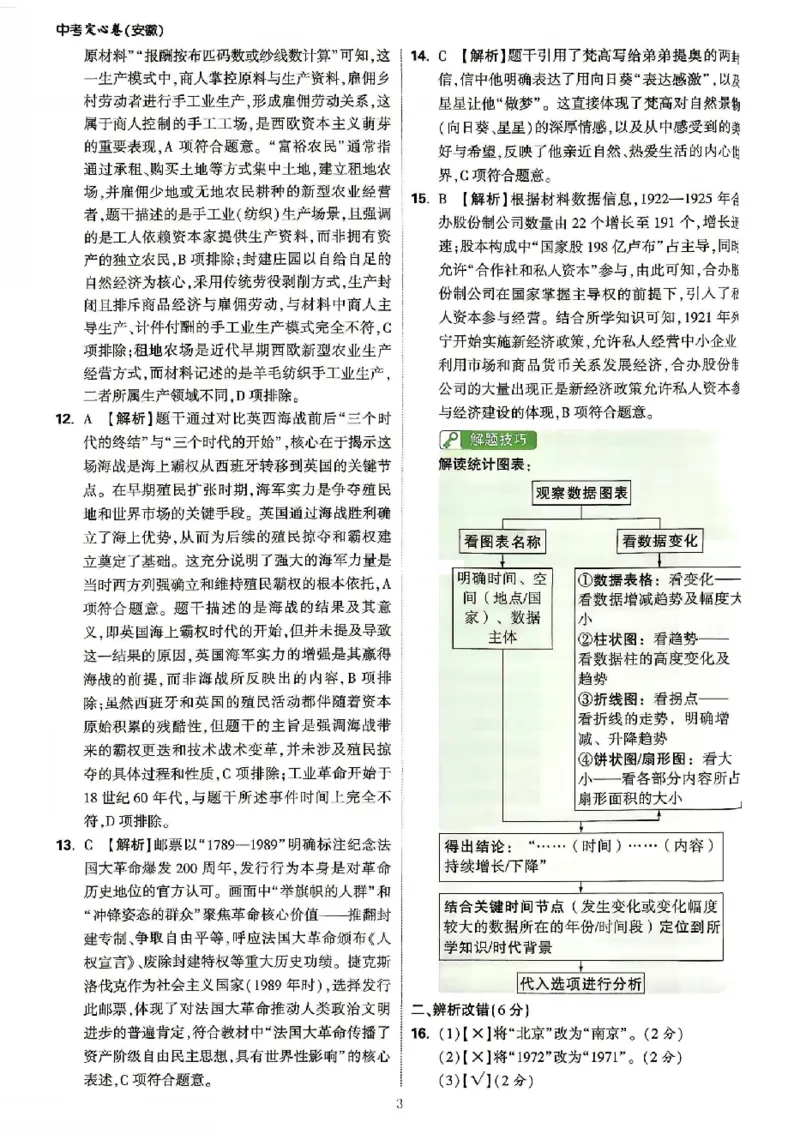 2026《万唯中考&bull;安徽定心卷》历史_2026中考押题卷合集_2026《万唯中考定心卷》各地方版_2026《万唯中考&bull;安徽定心卷》7科