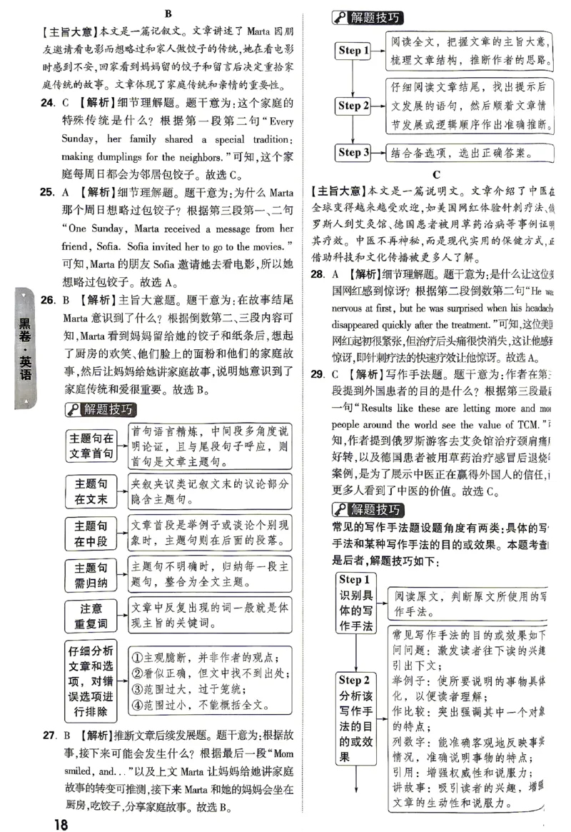 2026《万唯中考&bull;山东黑白卷》英语黑卷答案_2026中考押题卷合集_2026《万唯中考黑白卷》地方版(1)_2026《万唯中考&bull;山东黑白卷》7科_2026《万唯中考&bull;山东黑白卷》7科(扫描版)