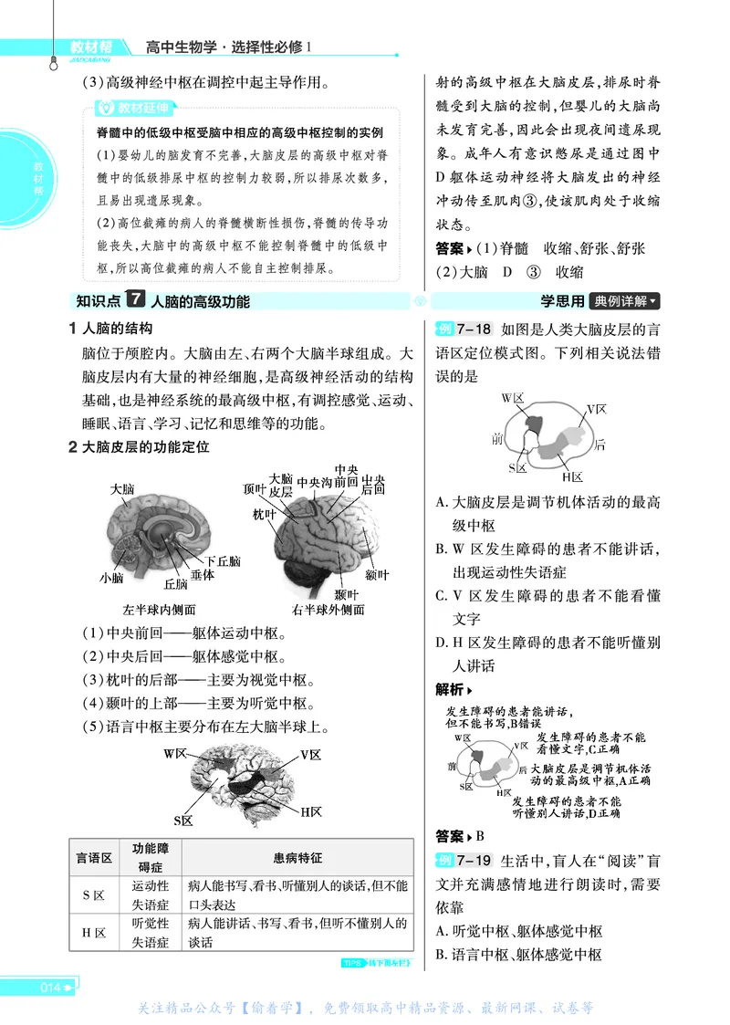 教材帮高中生物学选择性必修1（配SJ版）_高中三年全科资料_高中_高中电子教材_高中《教材帮》2025版高中《教材帮》（全科高清）_教材帮高中生物
