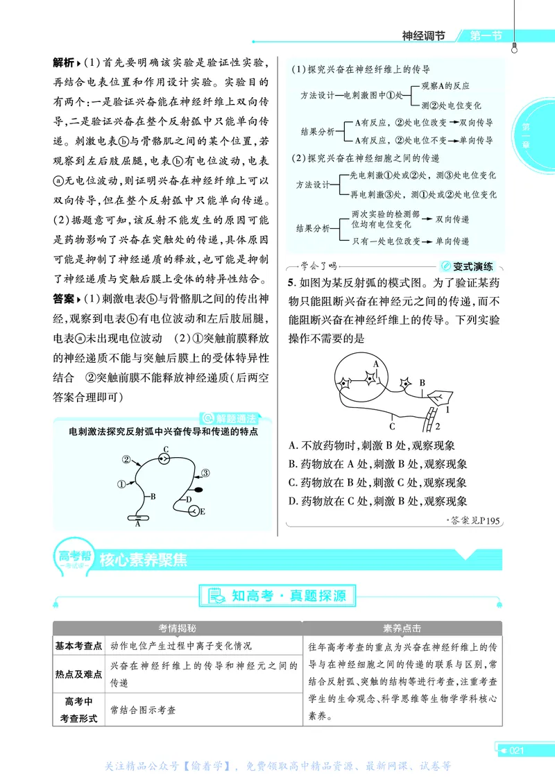 教材帮高中生物学选择性必修1（配SJ版）_高中三年全科资料_高中_高中电子教材_高中《教材帮》2025版高中《教材帮》（全科高清）_教材帮高中生物