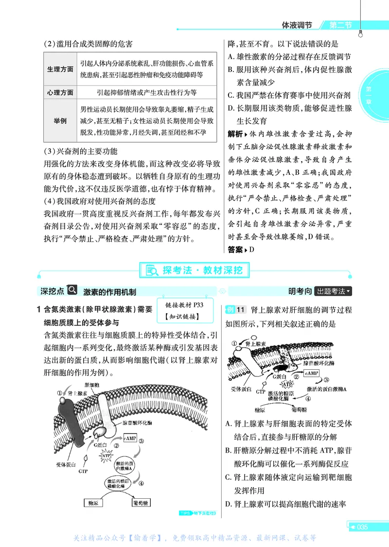 教材帮高中生物学选择性必修1（配SJ版）_高中三年全科资料_高中_高中电子教材_高中《教材帮》2025版高中《教材帮》（全科高清）_教材帮高中生物
