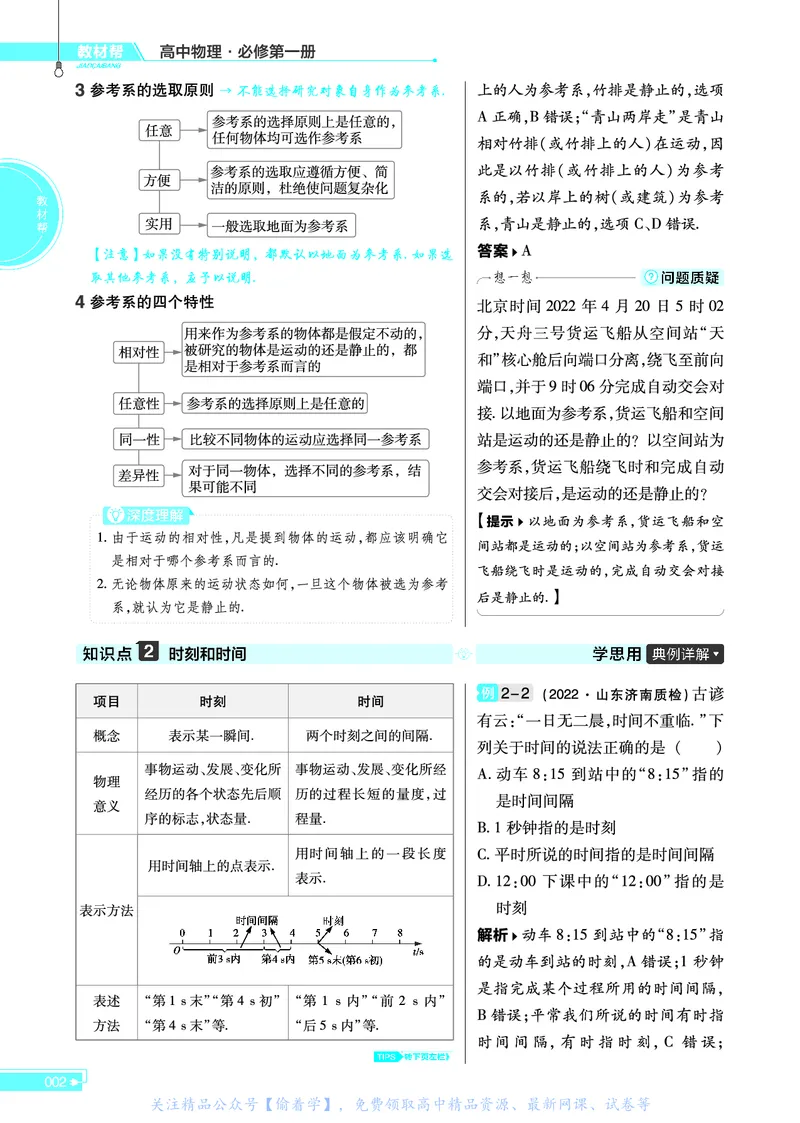教材帮高中物理必修第一册（配JK版）_高中三年全科资料_高中_高中电子教材_高中《教材帮》2025版高中《教材帮》（全科高清）_教材帮高中物理