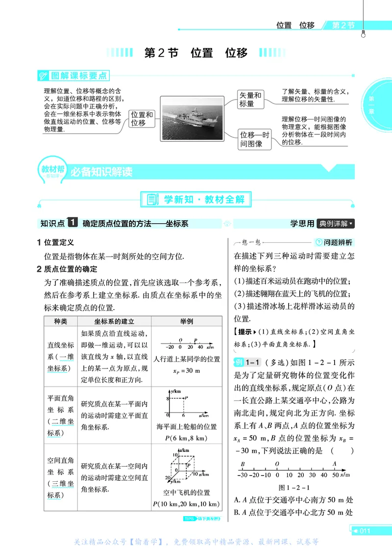 教材帮高中物理必修第一册（配JK版）_高中三年全科资料_高中_高中电子教材_高中《教材帮》2025版高中《教材帮》（全科高清）_教材帮高中物理
