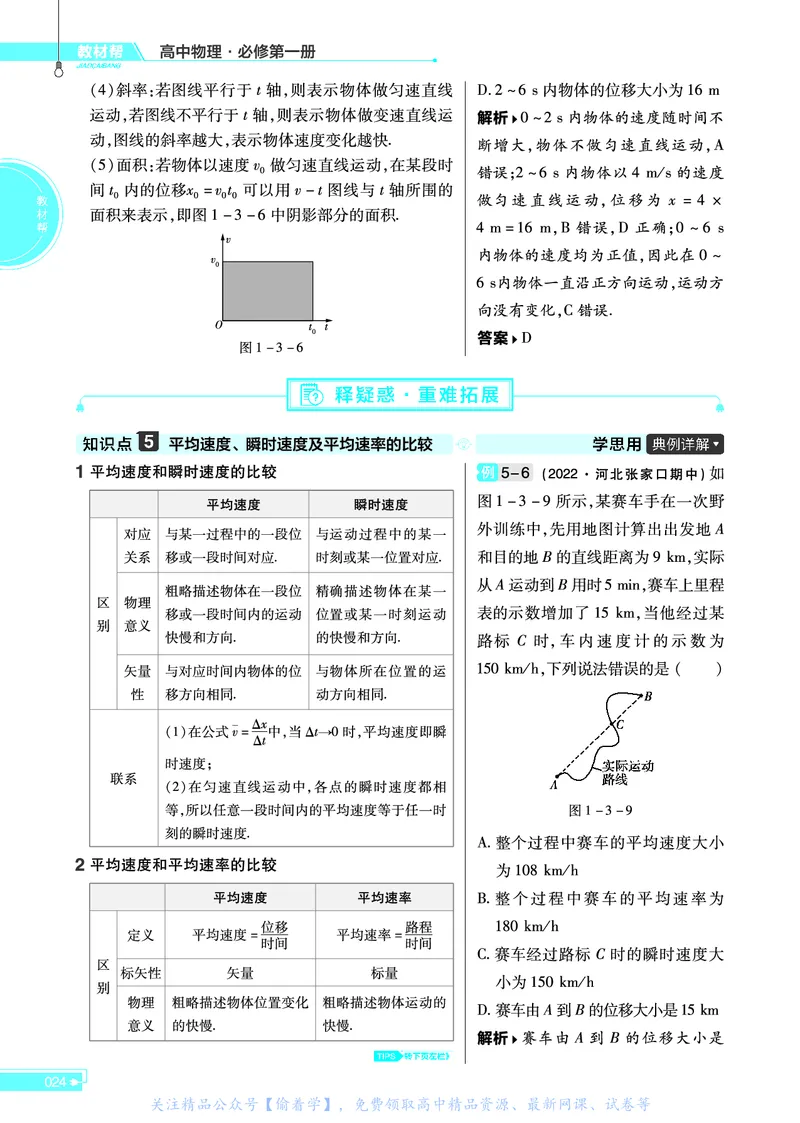 教材帮高中物理必修第一册（配JK版）_高中三年全科资料_高中_高中电子教材_高中《教材帮》2025版高中《教材帮》（全科高清）_教材帮高中物理