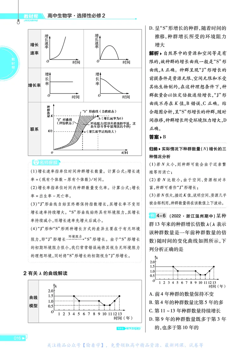 教材帮高中生物学选择性必修2（配ZK版）浙科版_高中三年全科资料_高中_高中电子教材_高中《教材帮》2025版高中《教材帮》（全科高清）_教材帮高中生物