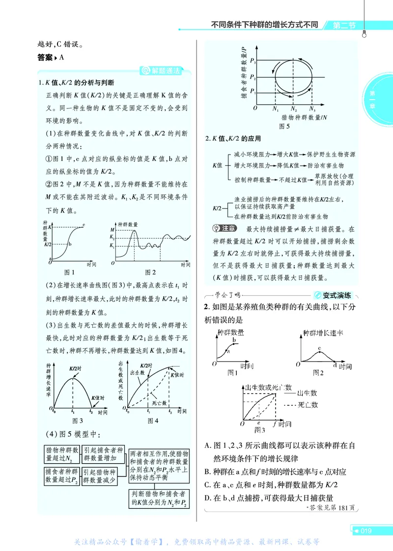 教材帮高中生物学选择性必修2（配ZK版）浙科版_高中三年全科资料_高中_高中电子教材_高中《教材帮》2025版高中《教材帮》（全科高清）_教材帮高中生物
