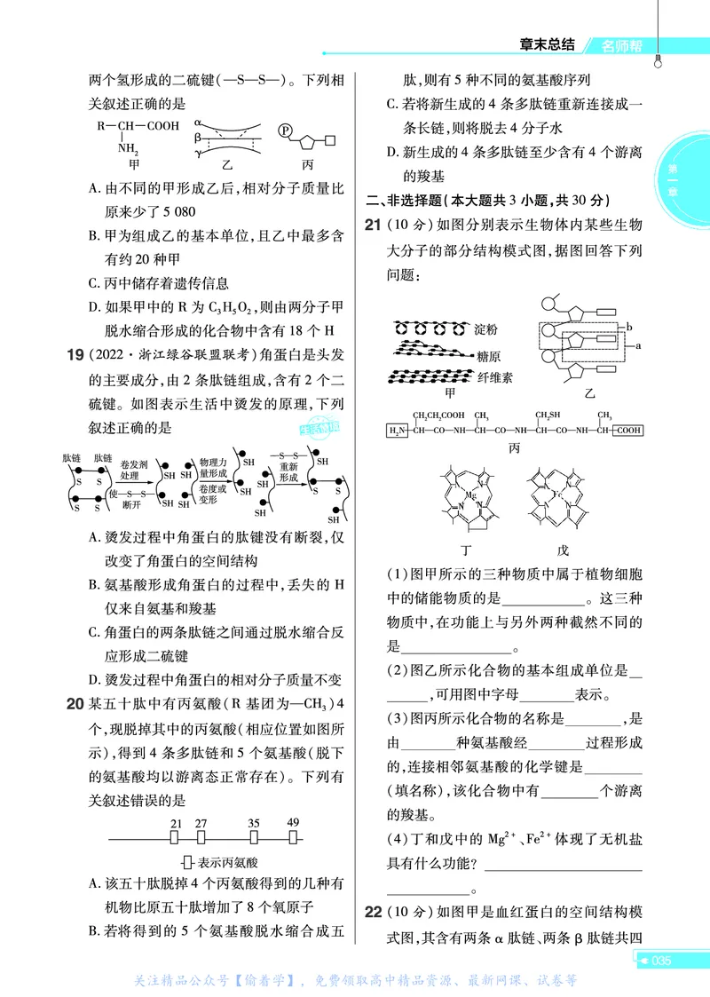 教材帮高中生物学必修1（配ZK版）浙科版_高中三年全科资料_高中_高中电子教材_高中《教材帮》2025版高中《教材帮》（全科高清）_教材帮高中生物