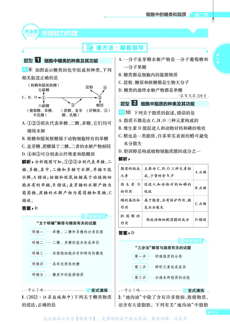 教材帮高中生物学必修1（配SJ版）_高中三年全科资料_高中_高中电子教材_高中《教材帮》2025版高中《教材帮》（全科高清）_教材帮高中生物
