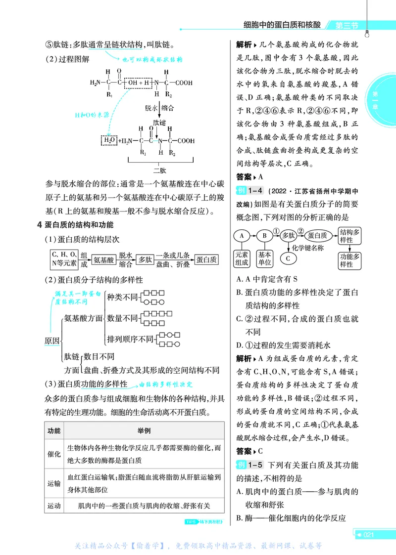 教材帮高中生物学必修1（配SJ版）_高中三年全科资料_高中_高中电子教材_高中《教材帮》2025版高中《教材帮》（全科高清）_教材帮高中生物