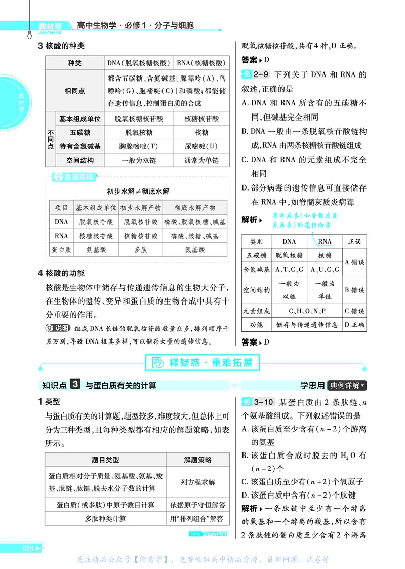 教材帮高中生物学必修1（配SJ版）_高中三年全科资料_高中_高中电子教材_高中《教材帮》2025版高中《教材帮》（全科高清）_教材帮高中生物