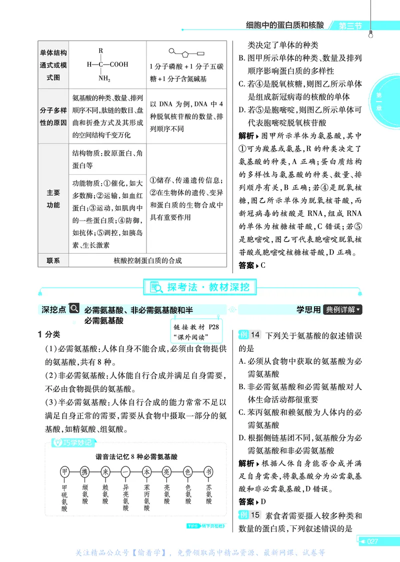 教材帮高中生物学必修1（配SJ版）_高中三年全科资料_高中_高中电子教材_高中《教材帮》2025版高中《教材帮》（全科高清）_教材帮高中生物
