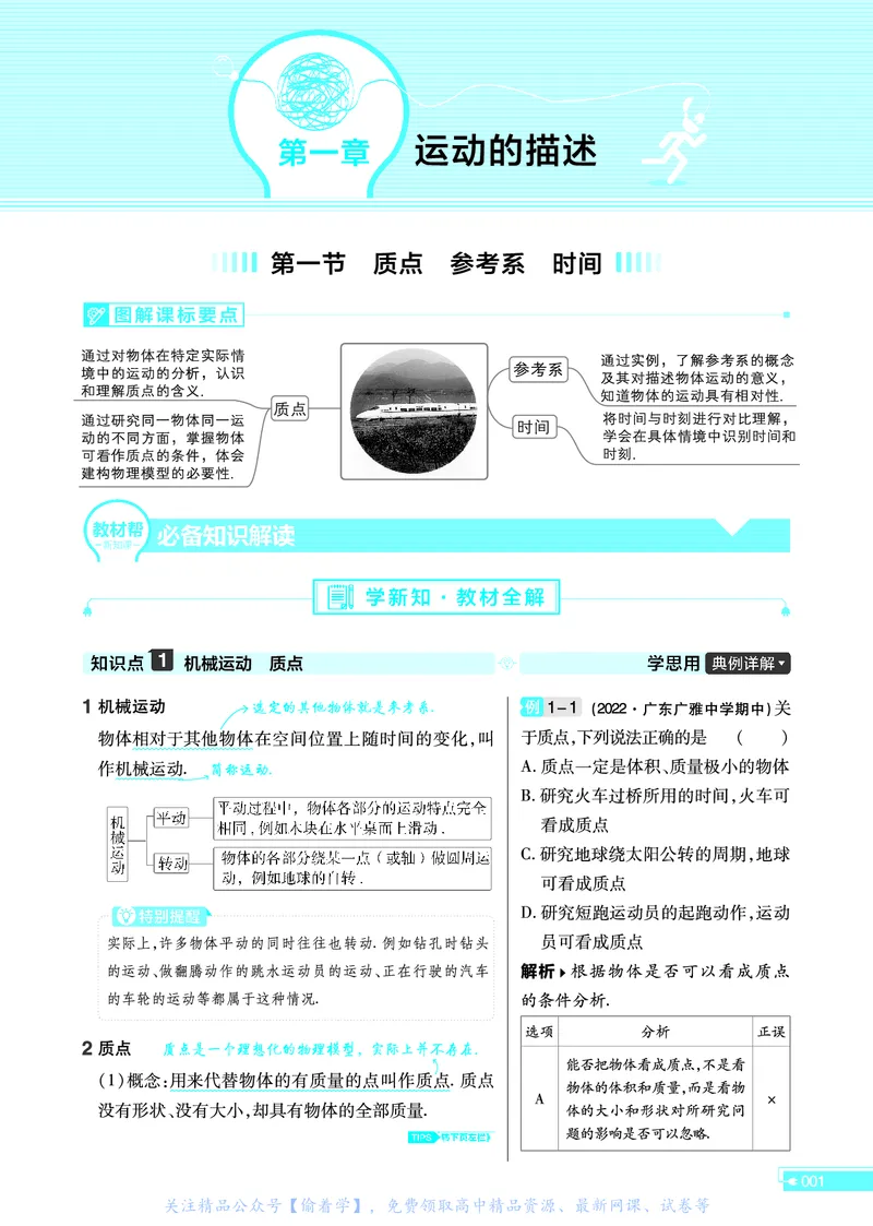 教材帮高中物理必修第一册（配YJ版）_高中三年全科资料_高中_高中电子教材_高中《教材帮》2025版高中《教材帮》（全科高清）_教材帮高中物理