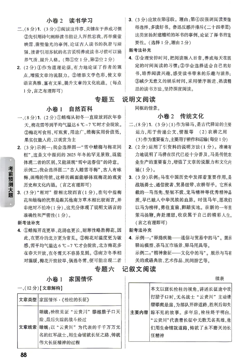 2026《万唯中考&bull;云南黑白卷》答题技巧与答案_2026中考押题卷合集_2026《万唯中考黑白卷》地方版(1)_2026《万唯中考&bull;云南黑白卷》7科