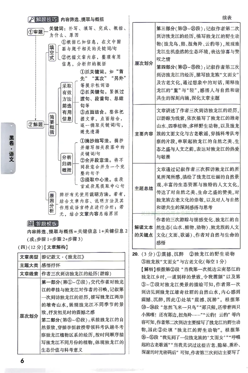 2026《万唯中考&bull;云南黑白卷》语文黑白卷答案_2026中考押题卷合集_2026《万唯中考黑白卷》地方版(1)_2026《万唯中考&bull;云南黑白卷》7科_2026《万唯中考&bull;云南黑白卷》语文黑白卷