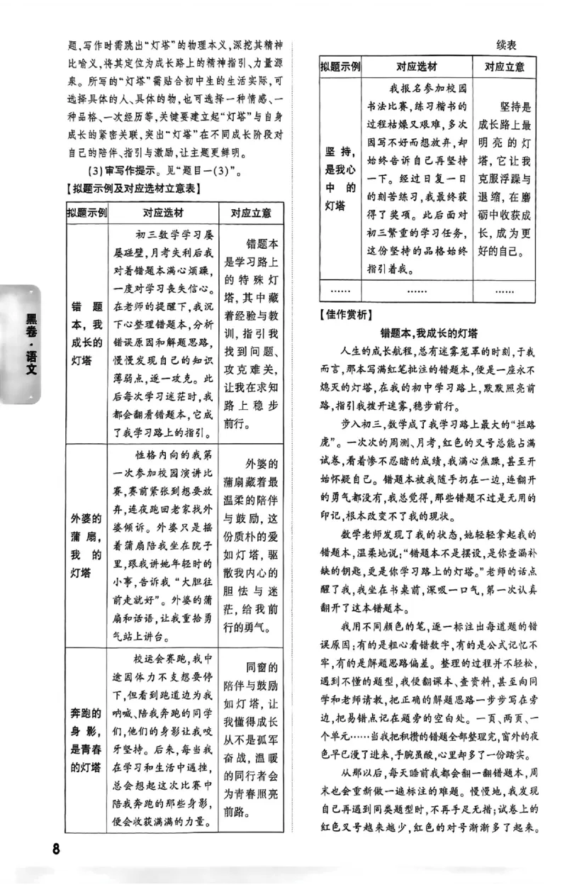 2026《万唯中考&bull;山西黑白卷》语文黑卷答案_2026中考押题卷合集_2026《万唯中考黑白卷》地方版(1)_2026《万唯中考&bull;山西黑白卷》7科_2026《万唯中考&bull;山西黑白卷》语文