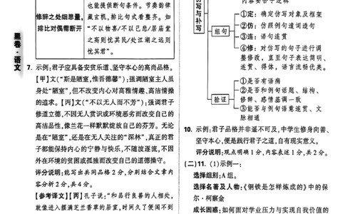 2026《万唯中考&bull;山西黑白卷》语文黑卷答案_2026中考押题卷合集_2026《万唯中考黑白卷》地方版(1)_2026《万唯中考&bull;山西黑白卷》7科_2026《万唯中考&bull;山西黑白卷》语文