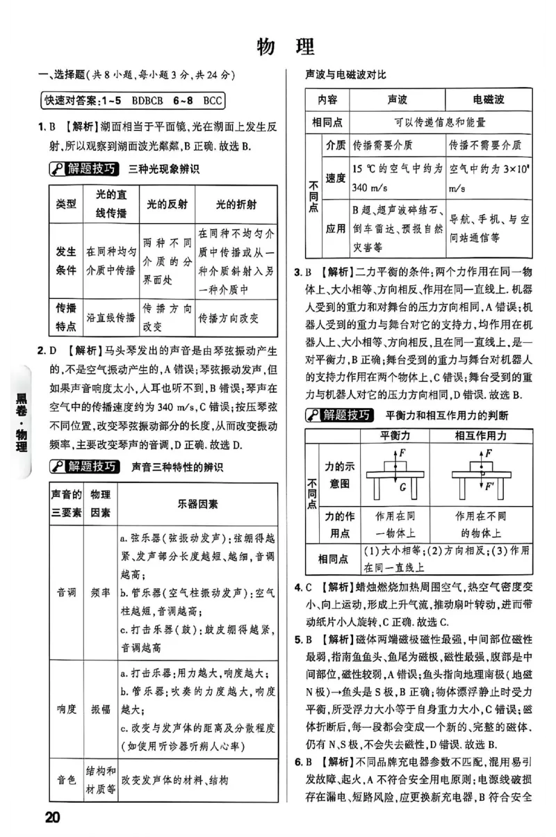 2026《万唯中考&bull;内蒙古黑白卷》物理黑卷答案_2026中考押题卷合集_2026《万唯中考黑白卷》地方版(1)_2026《万唯中考&bull;内蒙古黑白卷》7科_2026《万唯中考&bull;内蒙古黑白卷》物理