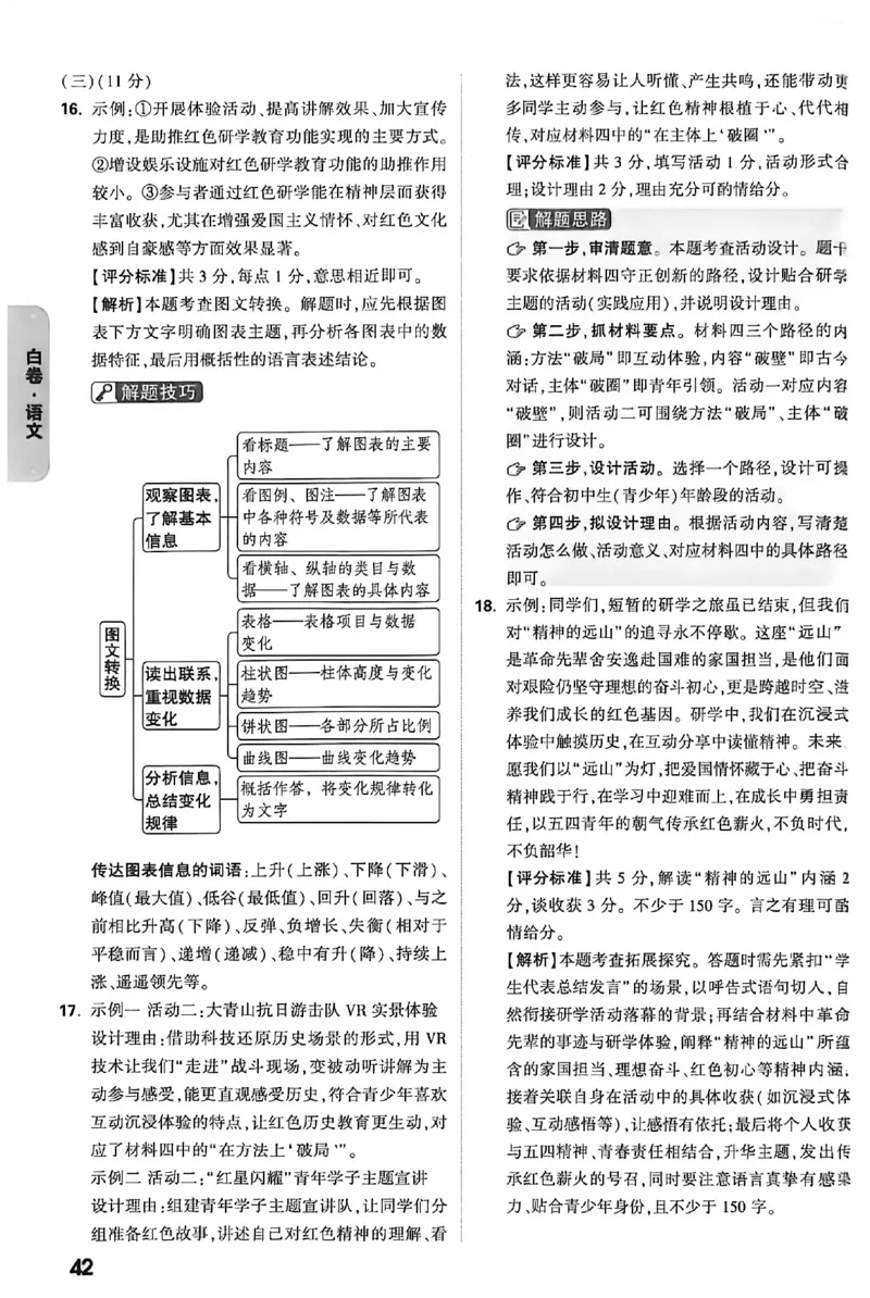 2026《万唯中考&bull;内蒙古黑白卷》语文白卷答案_2026中考押题卷合集_2026《万唯中考黑白卷》地方版(1)_2026《万唯中考&bull;内蒙古黑白卷》7科_2026《万唯中考&bull;内蒙古黑白卷》语文