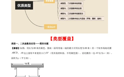 专题02二次函数（教师版）（优质类型）_人教版数学九年级上册_版本二_九年级数学上册（人教版）_基础中等题型过关专练-U343_2025版