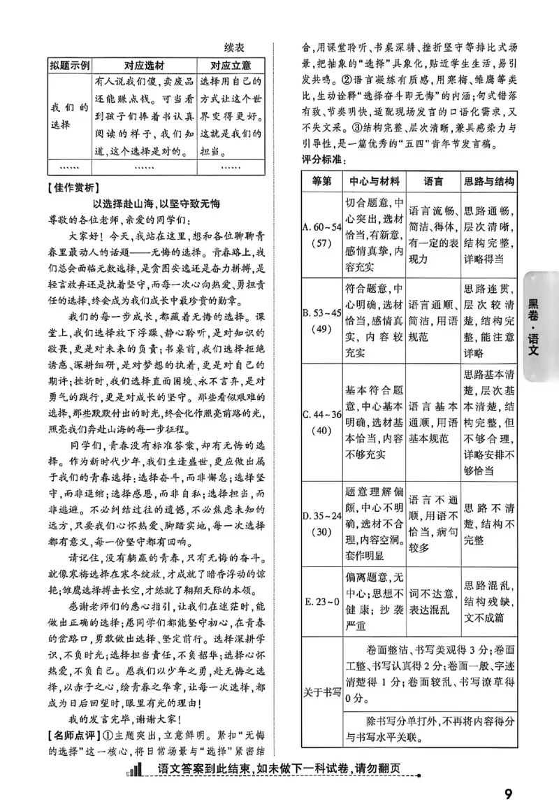 2026《万唯中考&bull;徐州黑白卷》黑卷答案_2026中考押题卷合集_2026《万唯中考黑白卷》地方版(1)_2026《万唯中考&bull;徐州黑白卷》7科_2026《万唯中考&bull;徐州黑白卷》合订本(清晰版)