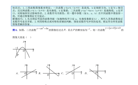 专题07二次函数中含字母参数的图象和性质问题的五类综合题型（压轴题专项训练）（学生版）_人教版数学九年级上册_版本二_九年级数学上册（人教版）_压轴题专项-V5_2026版