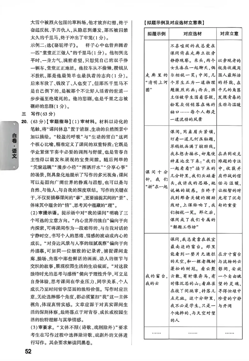 2026《万唯中考&bull;徐州黑白卷》白卷答案_2026中考押题卷合集_2026《万唯中考黑白卷》地方版(1)_2026《万唯中考&bull;徐州黑白卷》7科_2026《万唯中考&bull;徐州黑白卷》合订本(清晰版)