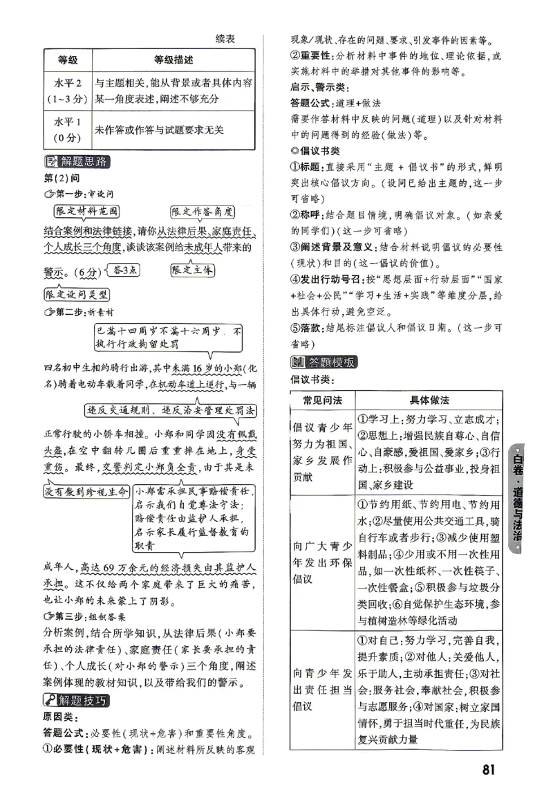 2026《万唯中考&bull;山东黑白卷》道法白卷答案_2026中考押题卷合集_2026《万唯中考黑白卷》地方版(1)_2026《万唯中考&bull;山东黑白卷》7科_2026《万唯中考&bull;山东黑白卷》7科(扫描版)