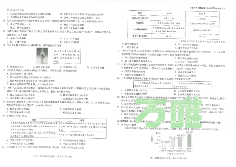 2026《万唯中考&bull;徐州黑白卷》政史白卷_2026中考押题卷合集_2026《万唯中考黑白卷》地方版(1)_2026《万唯中考&bull;徐州黑白卷》7科_2026《万唯中考&bull;徐州黑白卷》政史