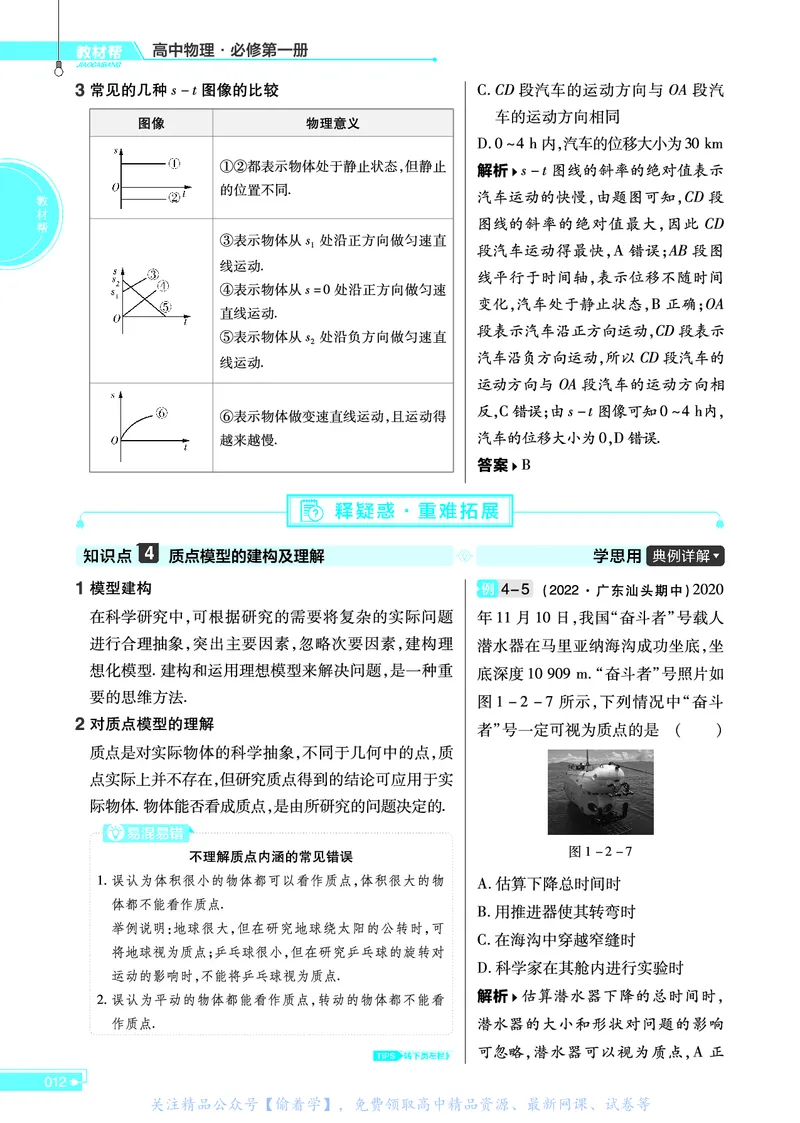 教材帮高中物理必修第一册（配LK版）_高中三年全科资料_高中_高中电子教材_高中《教材帮》2025版高中《教材帮》（全科高清）_教材帮高中物理