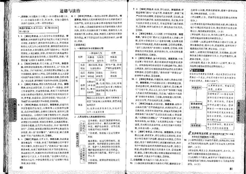 2026《万唯中考&bull;河北黑白卷》道法白卷答案_2026中考押题卷合集_2026《万唯中考黑白卷》地方版(1)_2026《万唯中考&bull;河北黑白卷》7科_2026《万唯中考&bull;河北黑白卷》道法