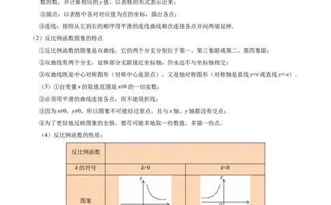 专题05反比例函数（期末复习讲义）（解析版）_人教版数学九年级上册_版本二_九年级数学上册（人教版）_期末专项复习-U276_期末总复习_2026版