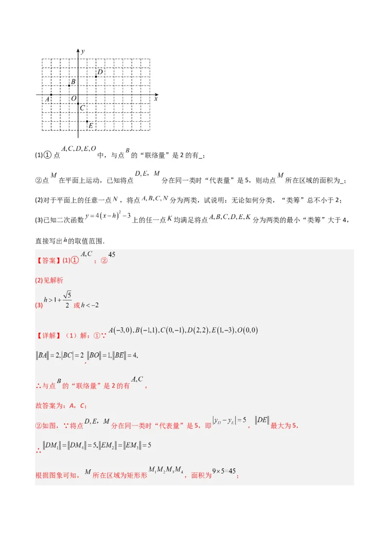 专题09二次函数y=a（x-h)2+k(a&ne;0)的图像和性质（4个知识点6种题型2个易错点2种考法）（教师版）_人教版数学九年级上册_版本二_九年级数学上册（人教版）_常见题型通关讲解练-V3_2024版