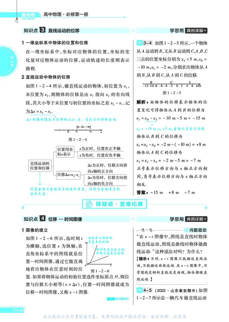 教材帮高中物理必修第一册（配RJ版）_高中三年全科资料_高中_高中电子教材_高中《教材帮》2025版高中《教材帮》（全科高清）_教材帮高中物理