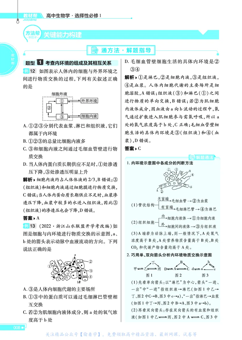 教材帮高中生物学选择性必修1（配ZK版）浙科版_高中三年全科资料_高中_高中电子教材_高中《教材帮》2025版高中《教材帮》（全科高清）_教材帮高中生物