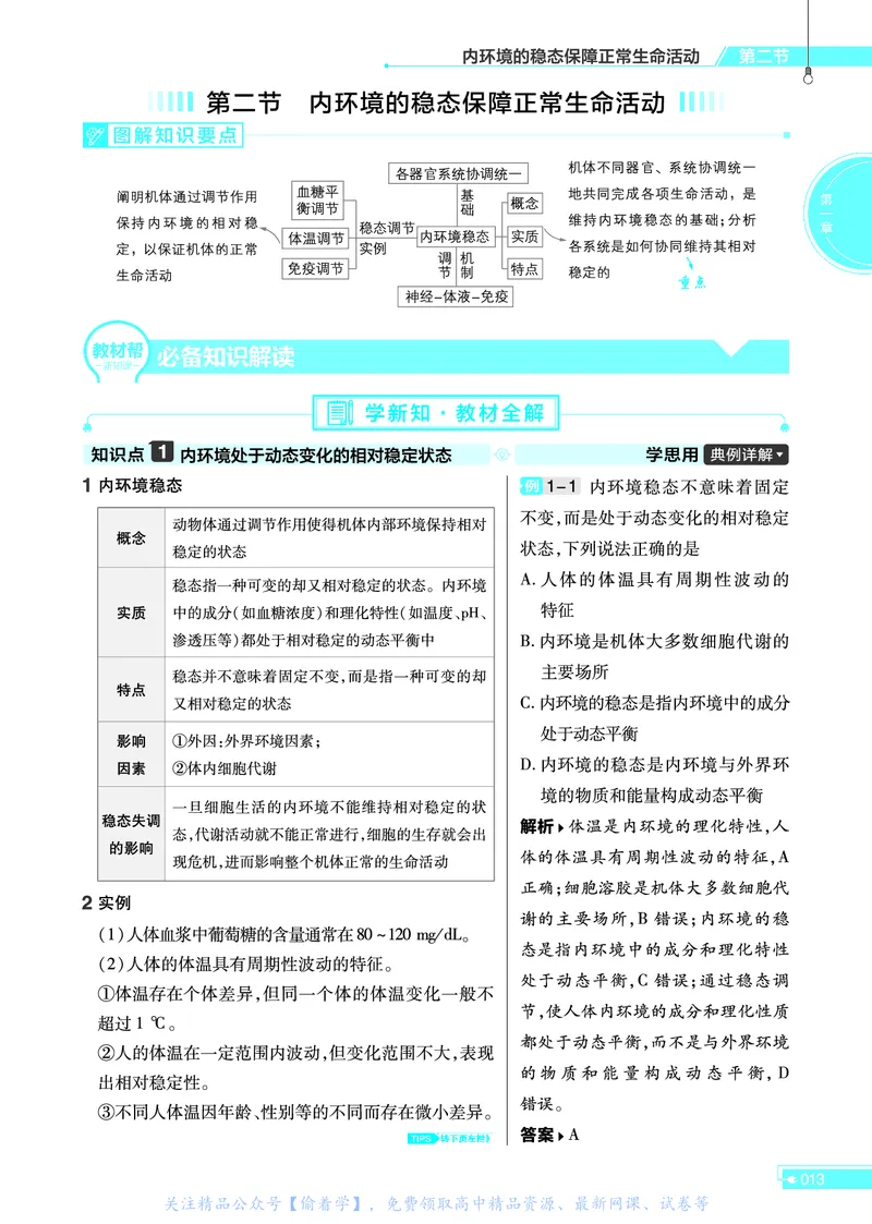 教材帮高中生物学选择性必修1（配ZK版）浙科版_高中三年全科资料_高中_高中电子教材_高中《教材帮》2025版高中《教材帮》（全科高清）_教材帮高中生物