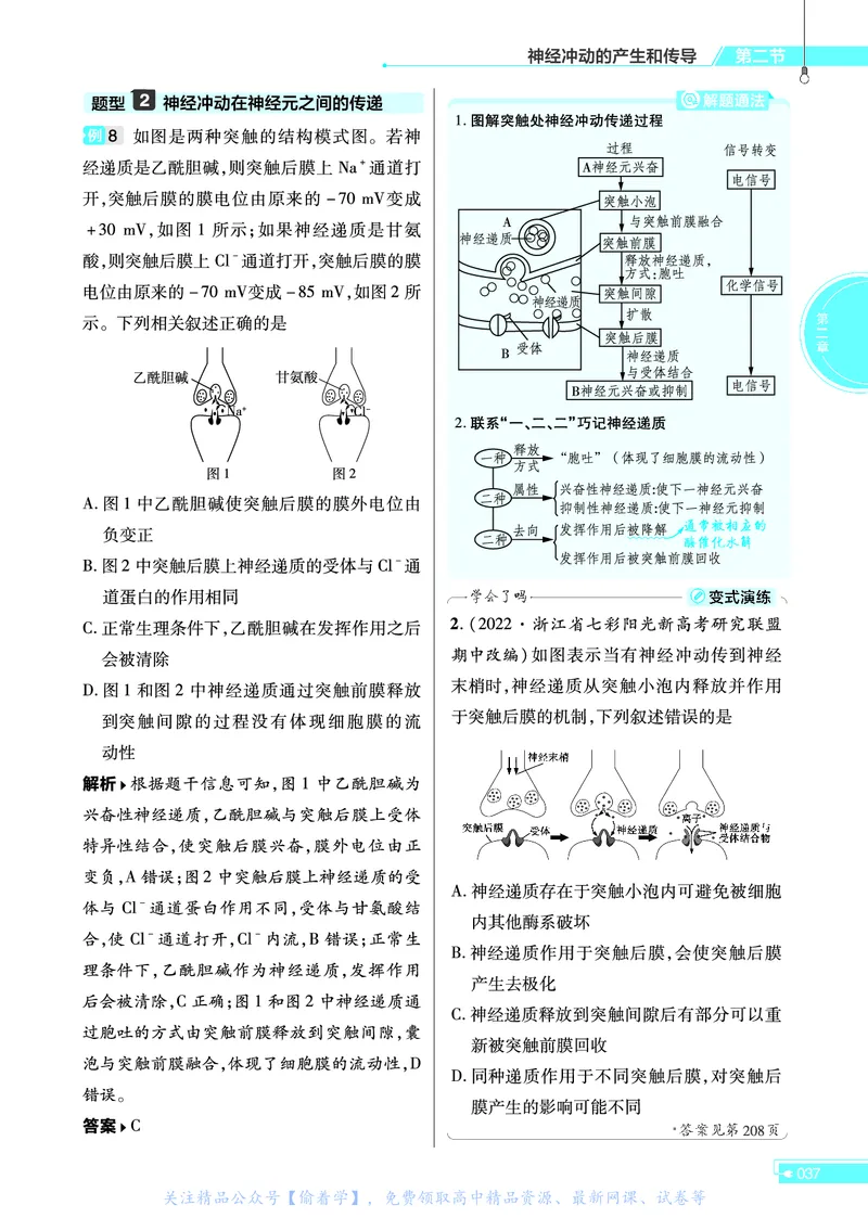 教材帮高中生物学选择性必修1（配ZK版）浙科版_高中三年全科资料_高中_高中电子教材_高中《教材帮》2025版高中《教材帮》（全科高清）_教材帮高中生物