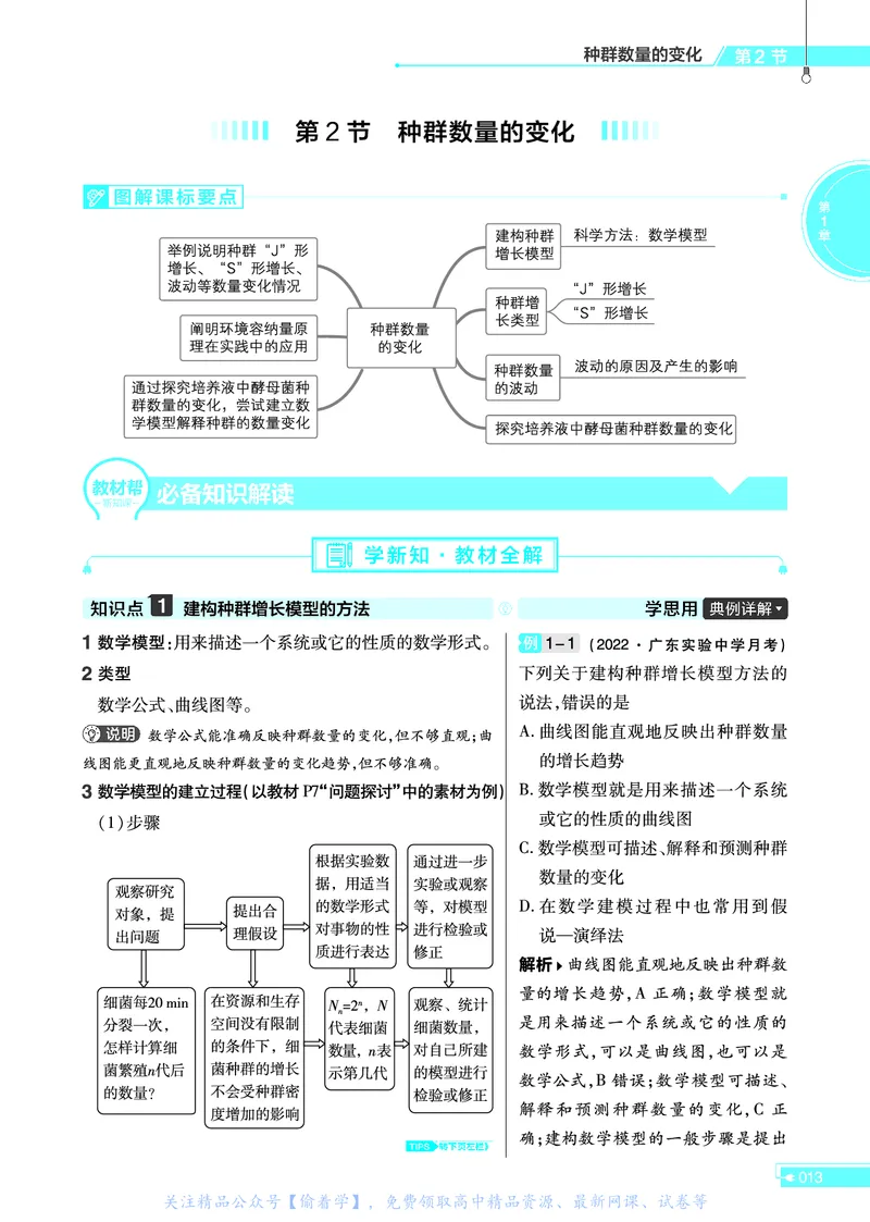 教材帮高中生物学选择性必修2（配RJ版）_高中三年全科资料_高中_高中电子教材_高中《教材帮》2025版高中《教材帮》（全科高清）_教材帮高中生物