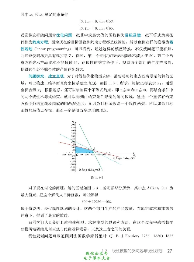 数学B类模型_高中三年全科资料_高中_高中电子教材_高中数学_人教版_选修