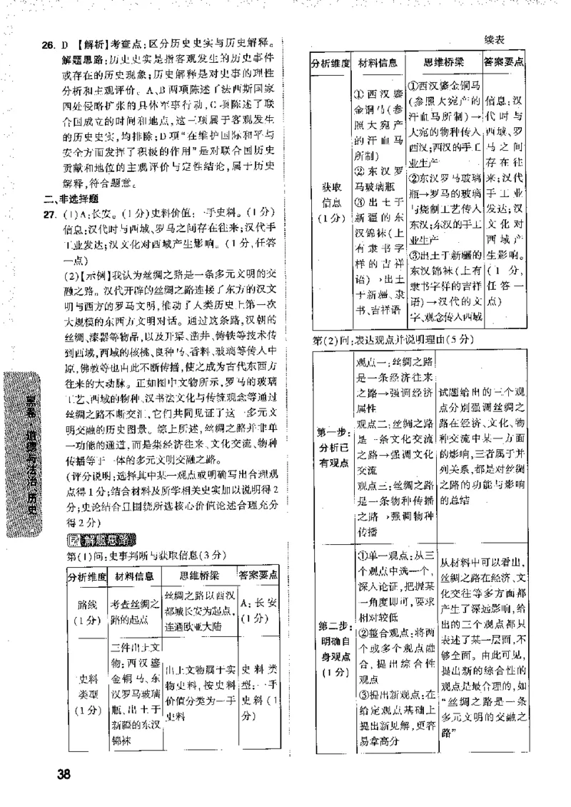 2026《万唯中考&bull;徐州黑白卷》黑白卷答案_2026中考押题卷合集_2026《万唯中考黑白卷》地方版(1)_2026《万唯中考&bull;徐州黑白卷》7科