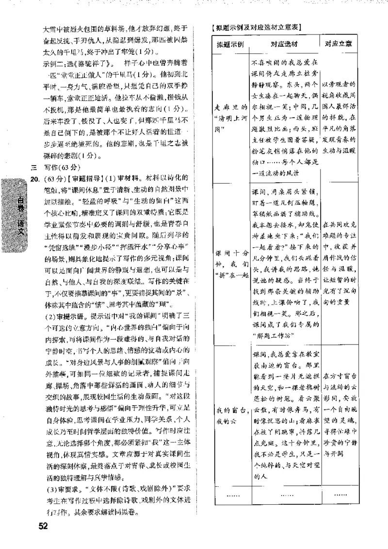 2026《万唯中考&bull;徐州黑白卷》黑白卷答案_2026中考押题卷合集_2026《万唯中考黑白卷》地方版(1)_2026《万唯中考&bull;徐州黑白卷》7科