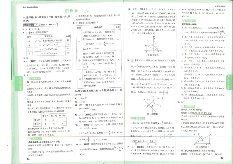 2026《万唯中考&bull;徐州定心卷》答案_2026中考押题卷合集_2026《万唯中考定心卷》各地方版_2026《万唯中考&bull;徐州定心卷》7科