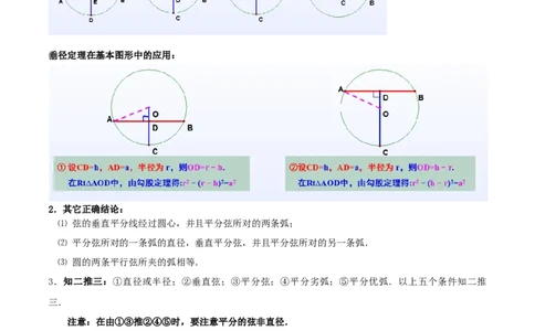 专题02垂直于弦的直径重难点题型专训（12大题型+15道拓展培优）（学生版）_人教版数学九年级上册_版本二_九年级数学上册（人教版）_重难点专题提升-V7_2025版