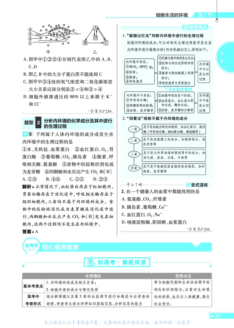 教材帮高中生物学选择性必修1（配RJ版）_高中三年全科资料_高中_高中电子教材_高中《教材帮》2025版高中《教材帮》（全科高清）_教材帮高中生物