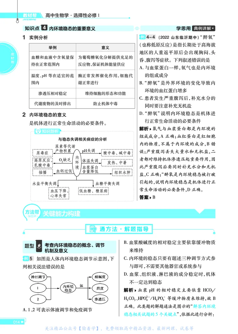 教材帮高中生物学选择性必修1（配RJ版）_高中三年全科资料_高中_高中电子教材_高中《教材帮》2025版高中《教材帮》（全科高清）_教材帮高中生物