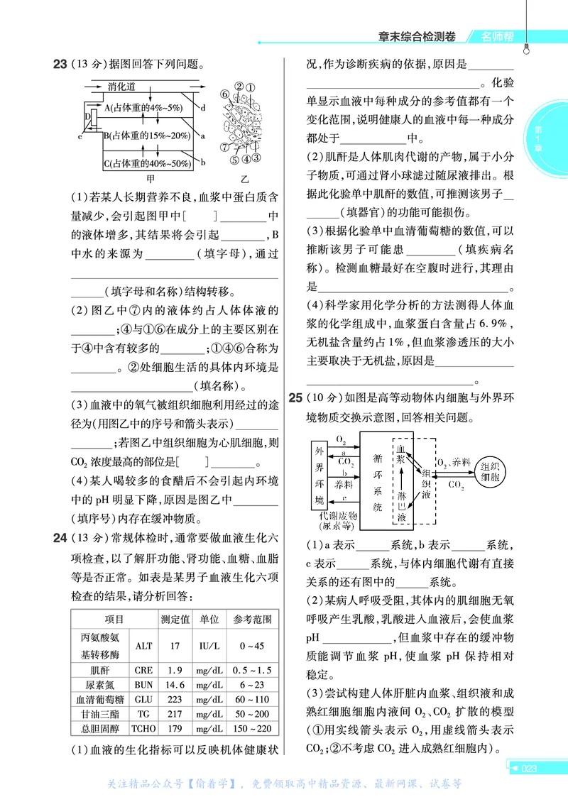 教材帮高中生物学选择性必修1（配RJ版）_高中三年全科资料_高中_高中电子教材_高中《教材帮》2025版高中《教材帮》（全科高清）_教材帮高中生物