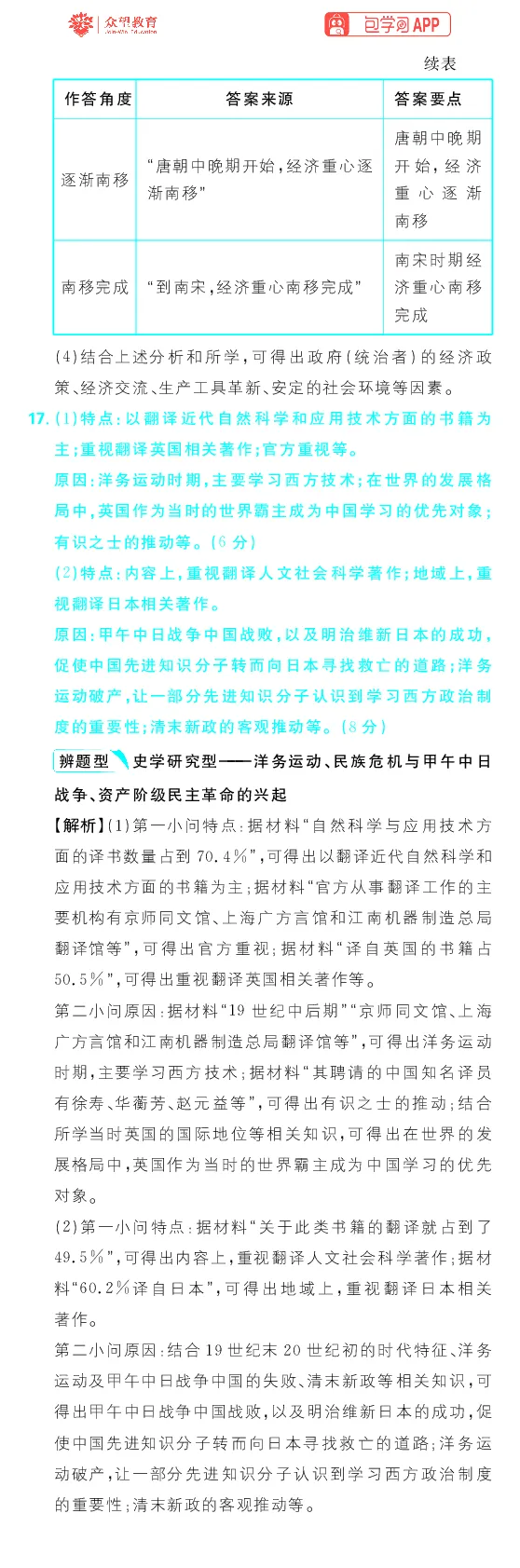 模块1模块强化卷_高中三年全科资料_高中_理想树2026版高考《必刷小题》8科全套_2026版理想树高考必刷小题历史_2026版理想树高考必刷小题历史解析册