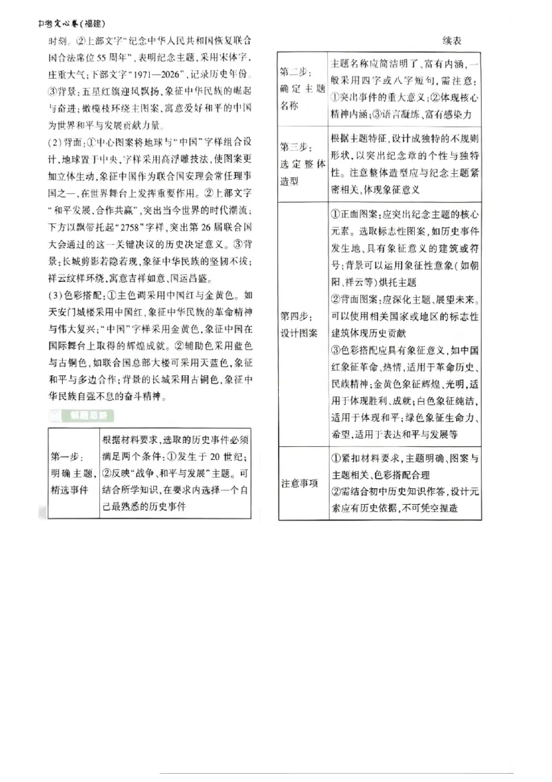 2026《万唯中考&bull;福建定心卷》定心大题强预测答案_2026中考押题卷合集_2026《万唯中考定心卷》各地方版_2026《万唯中考&bull;福建定心卷》7科