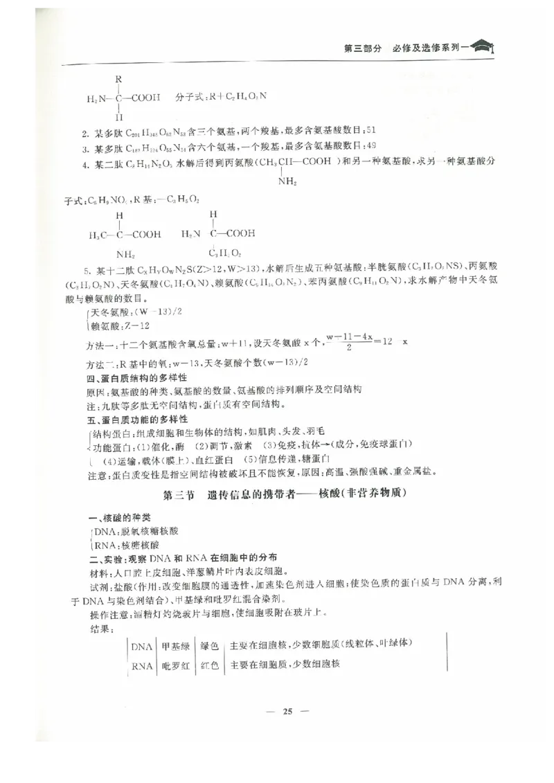 生物高考状元班提分笔记_高中三年全科资料_高中_高中1_《高考状元班提分笔记》